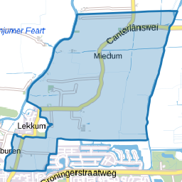 Buitengebied Lekkum en Miedum