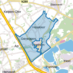 Verspreide huizen Grathem