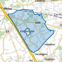 Verspreide huizen Kelpen-Oler