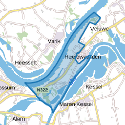 Verspreide huizen Heerewaarden