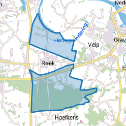 Verspreide huizen Reekse Heide en Bovenland