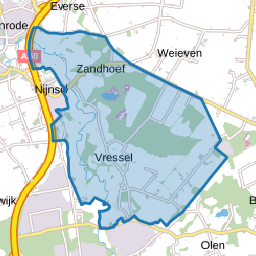 Buitengebied Vressel en Zwijnsbergen