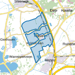 Verspreid gebied Nijeveen