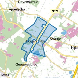 Verspreide huizen Hoogersmilde