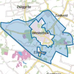 Verspreide huizen Westerbork