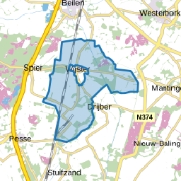 Verspreide huizen Wijster