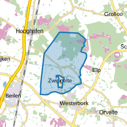 Verspreide huizen Zwiggelte