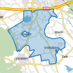 Verspreide huizen Braamt