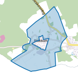 Verspreide huizen Stokkum