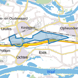 Verspreide huizen poldergebied