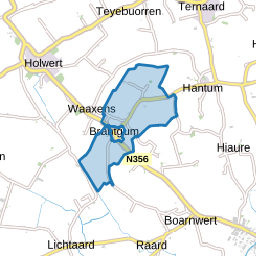 Verspreide huizen Brantgum