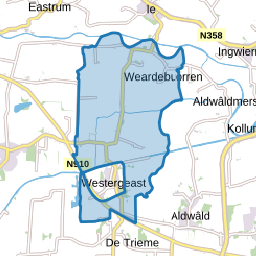 Verspreide huizen Westergeest