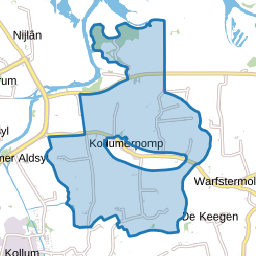 Verspreide huizen Kollumerpomp