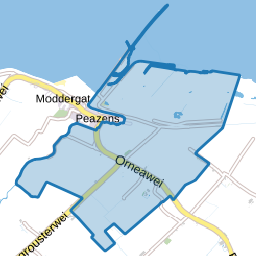 Verspreide huizen Paesens