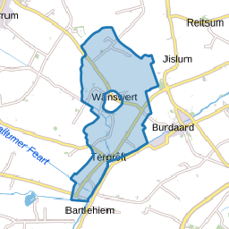 Verspreide huizen Wanswerd