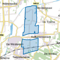 Verspreide huizen Kollumerzwaag