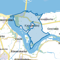 Verspreide huizen Kamperland