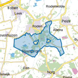 Buitengebied Roden Zuid