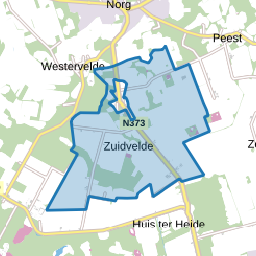 Verspreide huizen Zuidvelde