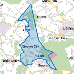 Verspreide huizen Gerwen