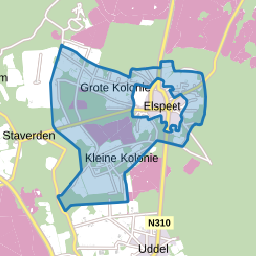 Verspreide huizen Elspeet en omgeving