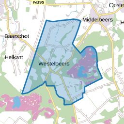 Verspreide huizen Westelbeers