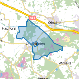 Verspreide huizen Oostelbeers