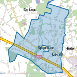 Verspreide huizen Spoordonk