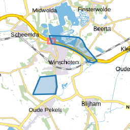 Verspreide huizen Winschoten