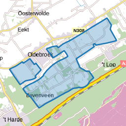 Verspreide huizen Oldebroek