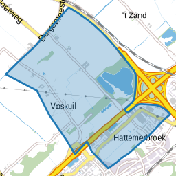 Verspreide huizen polder Hattemerbroek