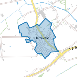 Bebouwde kom Harreveld