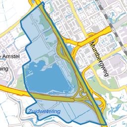 Verspreide huizen in de Bullewijker polder