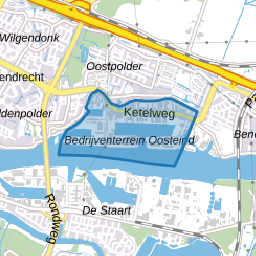Bedrijventerrein Oosteind en Ketel