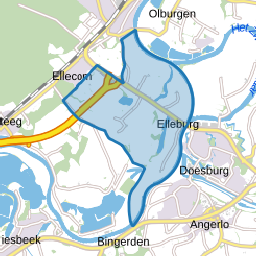 Verspreide huizen Fraterwaard en Beimerwaard