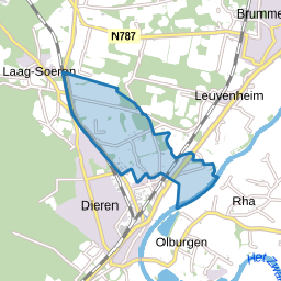 Verspreide huizen Spankeren