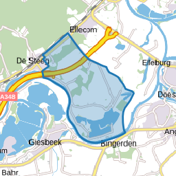 Verspreide huizen Havikerwaard en Middachten