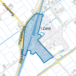 t Zand-West- en -Zuid