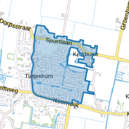 Tuitjenhorn-Centrum en Kerkbuurt
