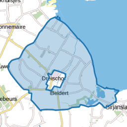 Verspreide huizen Dreischor