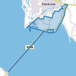 Verspreide huizen in het Zuiden