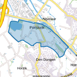 Verspreide huizen Poeldonk