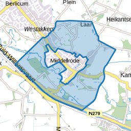 Verspreide huizen Middelrode