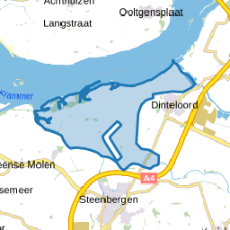 Verspreide huizen in het Westen
