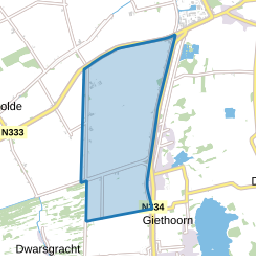 Verspreide huizen Giethoorn-Noord