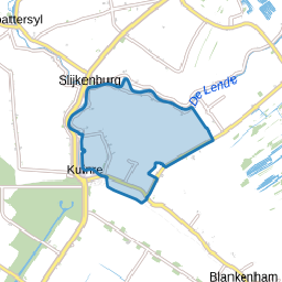 Verspreide huizen Lindedijk en Rondebroek