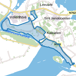 Verspreide huizen Vollenhove