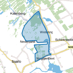 Buitengebied Wetering