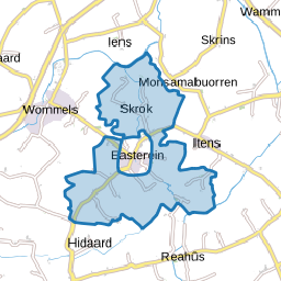 Verspreide huizen Easterein