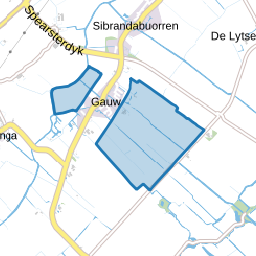 Verspreide huizen Gauw